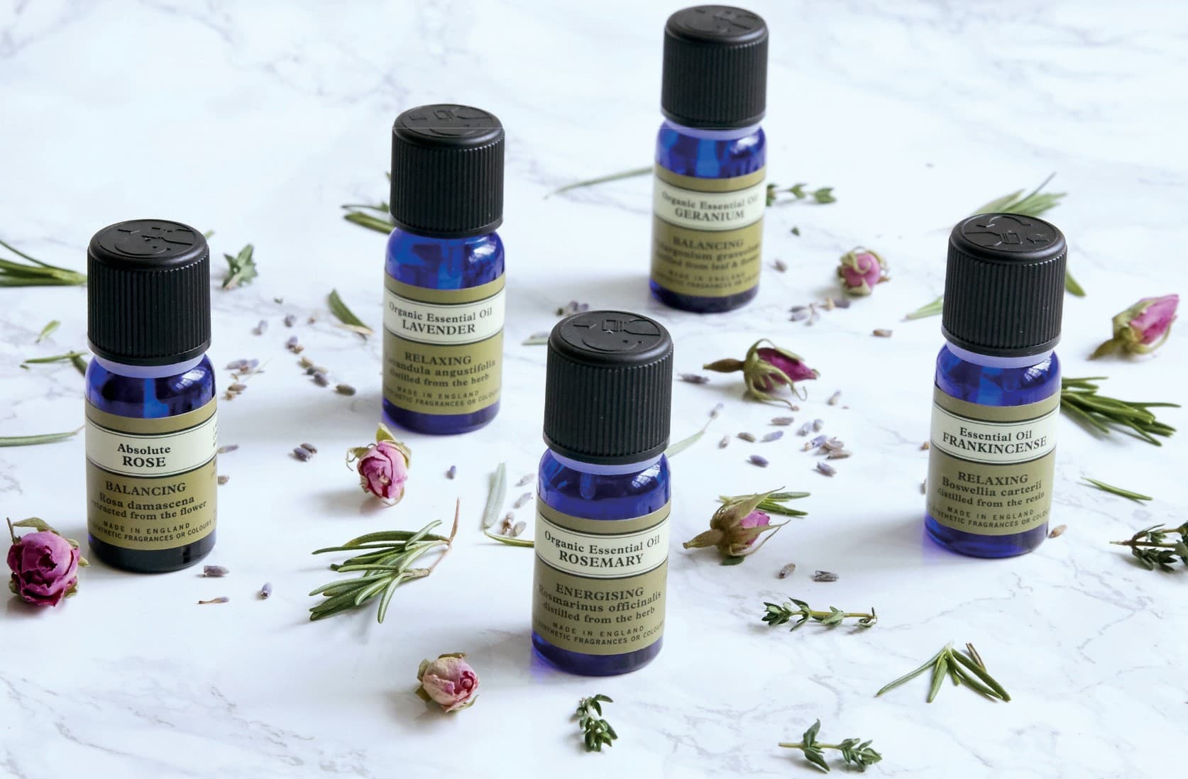 Essential oils and botanicals